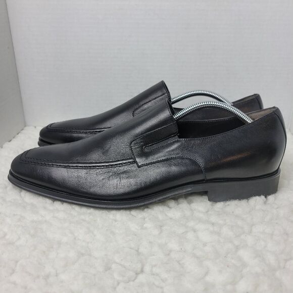 Bruno Magli Dress Shoes Mens Size 11.5 Raging Brown Leather Slip On Loafer main image 7